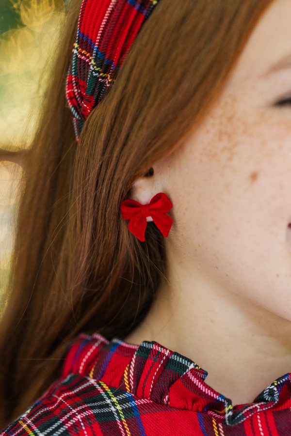 Girls: More Than Happy Red Earrings Online Sale