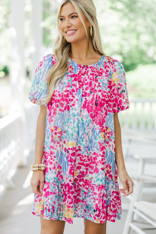 Find You Well Blue Floral Dress Supply