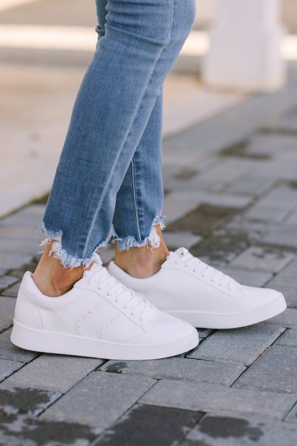 Let s Get Together White Sneakers Discount