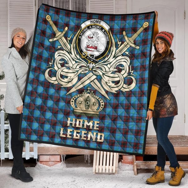 Home Ancient Tartan Crest Legend Gold Royal Premium Quilt Cheap - Image 2